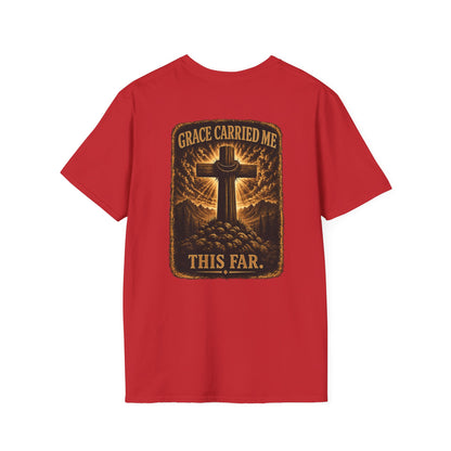 Faith Cross T-Shirt — Minimal Christian Prayer Tee