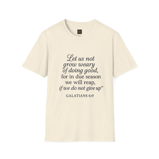 Inspiration Quote T-Shirt: Motivational Apparel, Gift for Encouragement, Faith-Based Wear, Perfect for Church Events, Daily Comfort