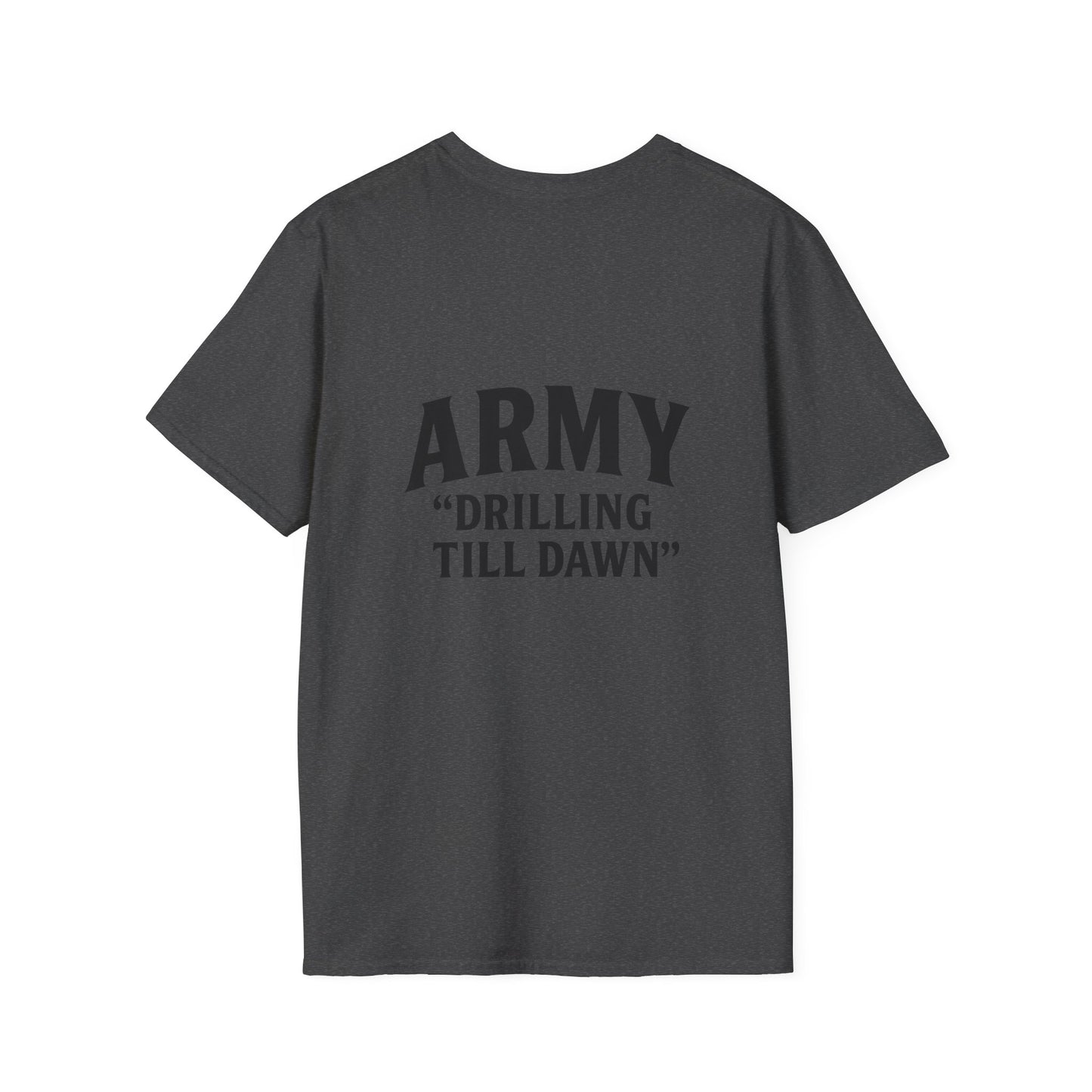 Stylish Army Drilling T-Shirt, Military Apparel, Casual Wear, Gift for Him, Everyday Fashion, Veterans Day Shirt