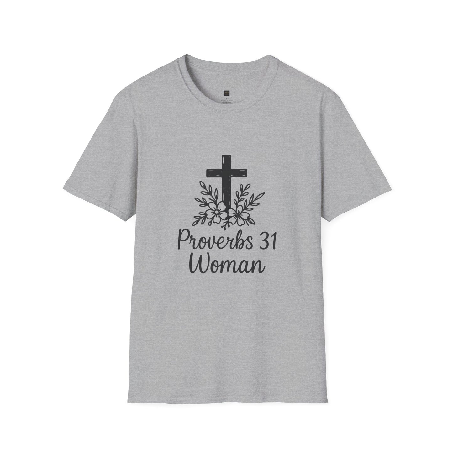 Proverbs 31 Woman T-Shirt - Faith-Inspired Apparel, Christian Gift, Inspirational Clothing, Casual Style, Everyday Wear