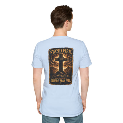 Cross Faith T‑Shirt — Small Chest Cross Graphic, 'Faith of the Cross' Christian Tee
