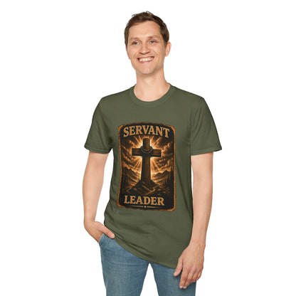 Servant Leader T-Shirt — Christian Cross Inspirational Tee