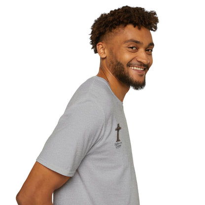Faith of the Cross T-Shirt — Small Chest Cross Christian Tee