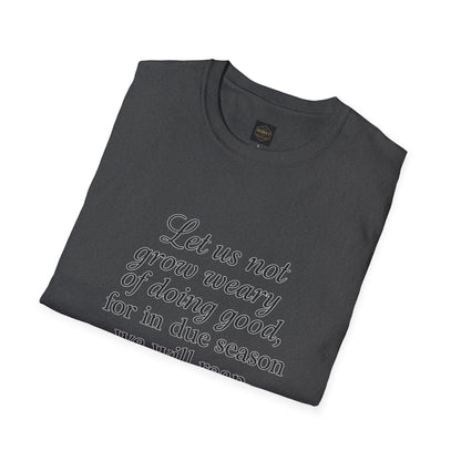 Inspiration Quote T-Shirt: Motivational Apparel, Gift for Encouragement, Faith-Based Wear, Perfect for Church Events, Daily Comfort
