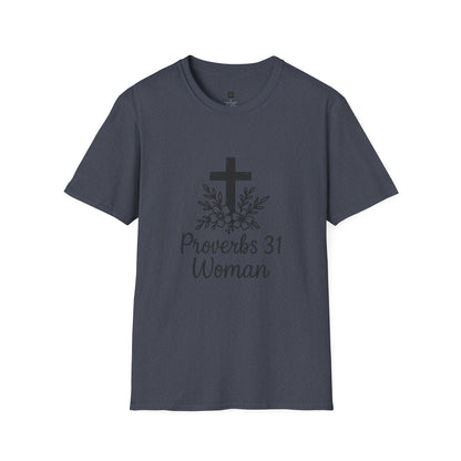 Proverbs 31 Woman T-Shirt - Faith-Inspired Apparel, Christian Gift, Inspirational Clothing, Casual Style, Everyday Wear