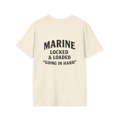 Unisex Softstyle T-Shirt: Marine Locked & Loaded, Comfortable Casual Wear, Perfect Gift for Veterans, Military Theme T-Shirt, Everyday [...]