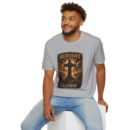 Servant Leader T-Shirt — Christian Cross Inspirational Tee