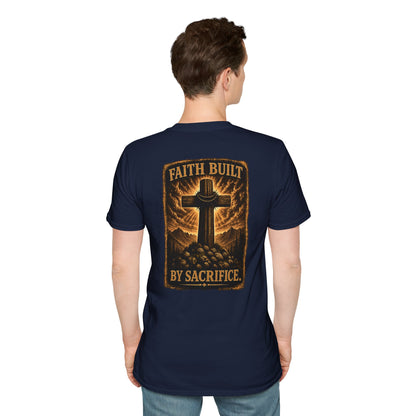 Faith Cross T-Shirt — Minimal Christian Tee