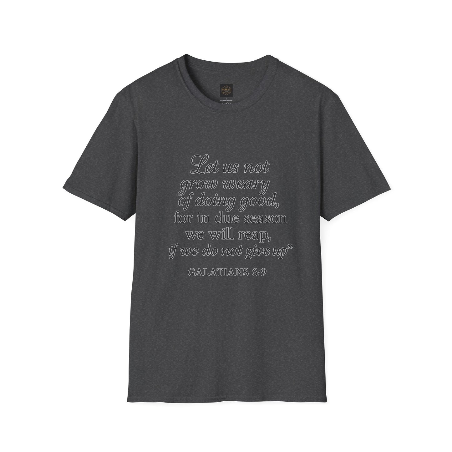 Inspiration Quote T-Shirt: Motivational Apparel, Gift for Encouragement, Faith-Based Wear, Perfect for Church Events, Daily Comfort