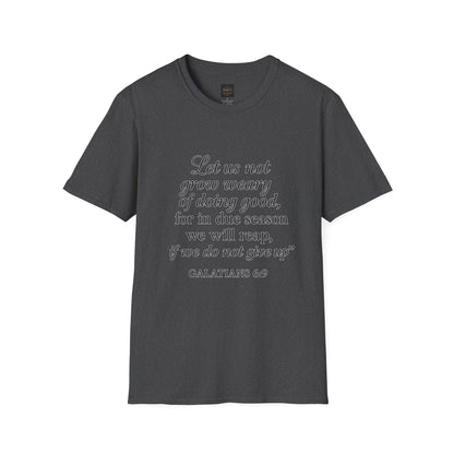 Inspiration Quote T-Shirt: Motivational Apparel, Gift for Encouragement, Faith-Based Wear, Perfect for Church Events, Daily Comfort