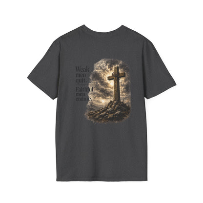 Christian Cross Minimalist T-Shirt — Hope on the Cross Faith Tee