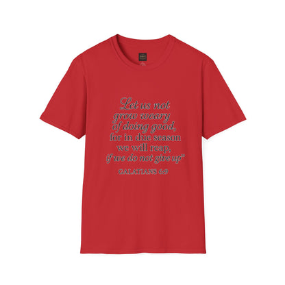 Inspiration Quote T-Shirt: Motivational Apparel, Gift for Encouragement, Faith-Based Wear, Perfect for Church Events, Daily Comfort