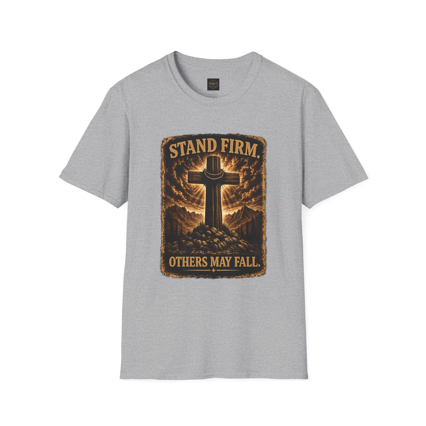 Stand Firm Cross T-Shirt — Christian Faith Graphic Tee