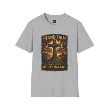 Stand Firm Cross T-Shirt — Christian Faith Graphic Tee