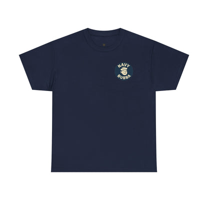 Navy Bubba Graphic Tee – “I Go Deep in Every Port” Funny Sailor Shirt