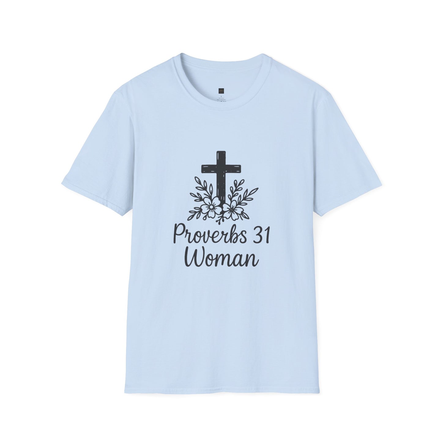 Proverbs 31 Woman T-Shirt - Faith-Inspired Apparel, Christian Gift, Inspirational Clothing, Casual Style, Everyday Wear