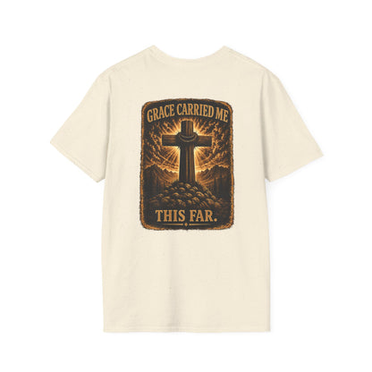 Faith Cross T-Shirt — Minimal Christian Prayer Tee