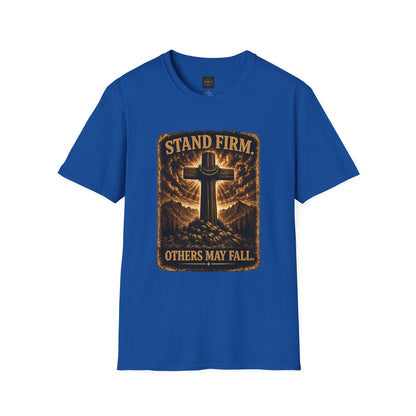 Stand Firm Cross T-Shirt — Christian Faith Graphic Tee