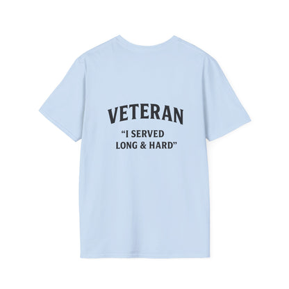 Veteran Pride Unisex Softstyle T-Shirt - Perfect for Heroes, Military Appreciation, Casual Wear, Gifts for Veterans, Independence Day