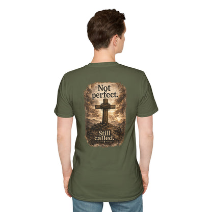 Faith of the Cross T-Shirt — Small Chest Cross Christian Tee