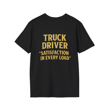 Truck Driver T-Shirt - Comfortable Unisex Tee, Perfect Gift for Truckers, Driving Enthusiasts, Father's Day, Casual Wear