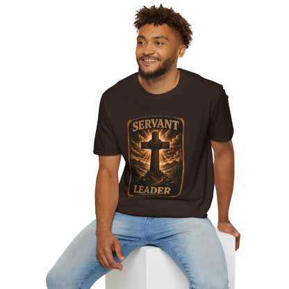 Servant Leader T-Shirt — Christian Cross Inspirational Tee