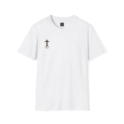 Christian Cross Minimalist T-Shirt — Hope on the Cross Faith Tee