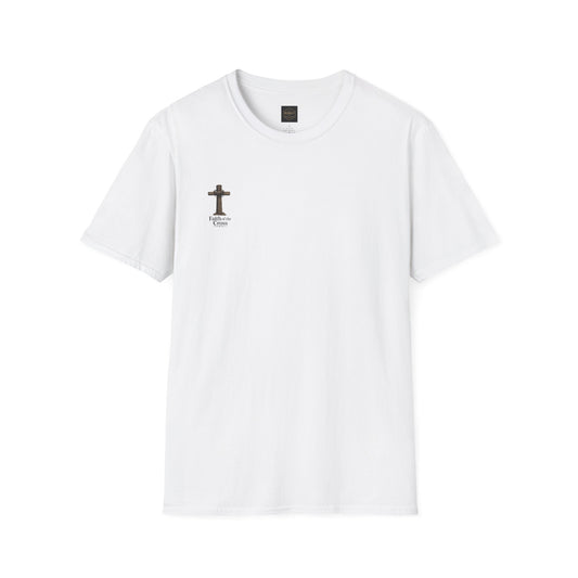 Christian Cross Minimalist T-Shirt — Hope on the Cross Faith Tee
