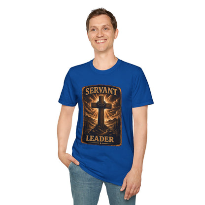 Servant Leader T-Shirt — Christian Cross Inspirational Tee