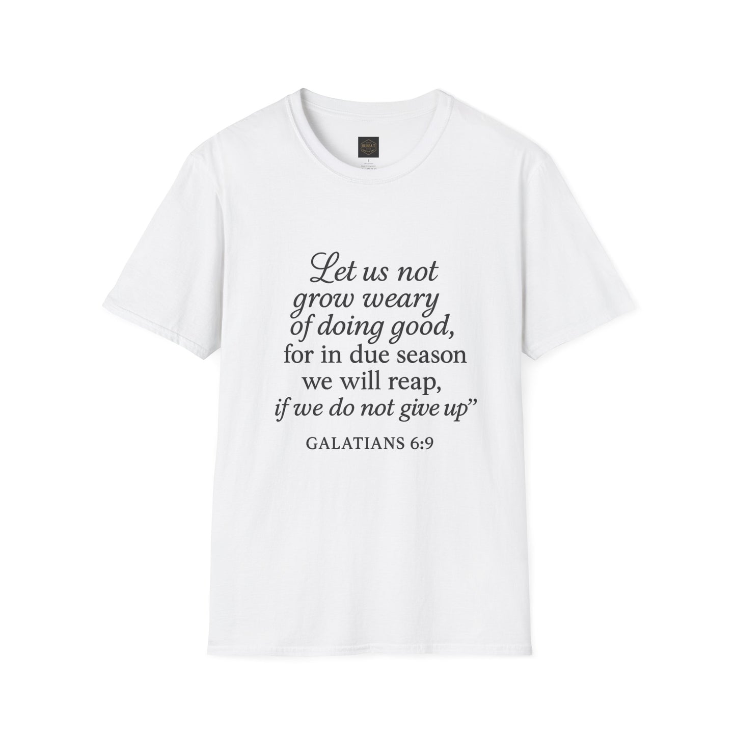 Inspiration Quote T-Shirt: Motivational Apparel, Gift for Encouragement, Faith-Based Wear, Perfect for Church Events, Daily Comfort