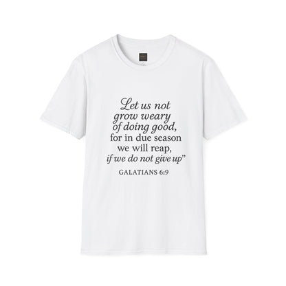 Inspiration Quote T-Shirt: Motivational Apparel, Gift for Encouragement, Faith-Based Wear, Perfect for Church Events, Daily Comfort