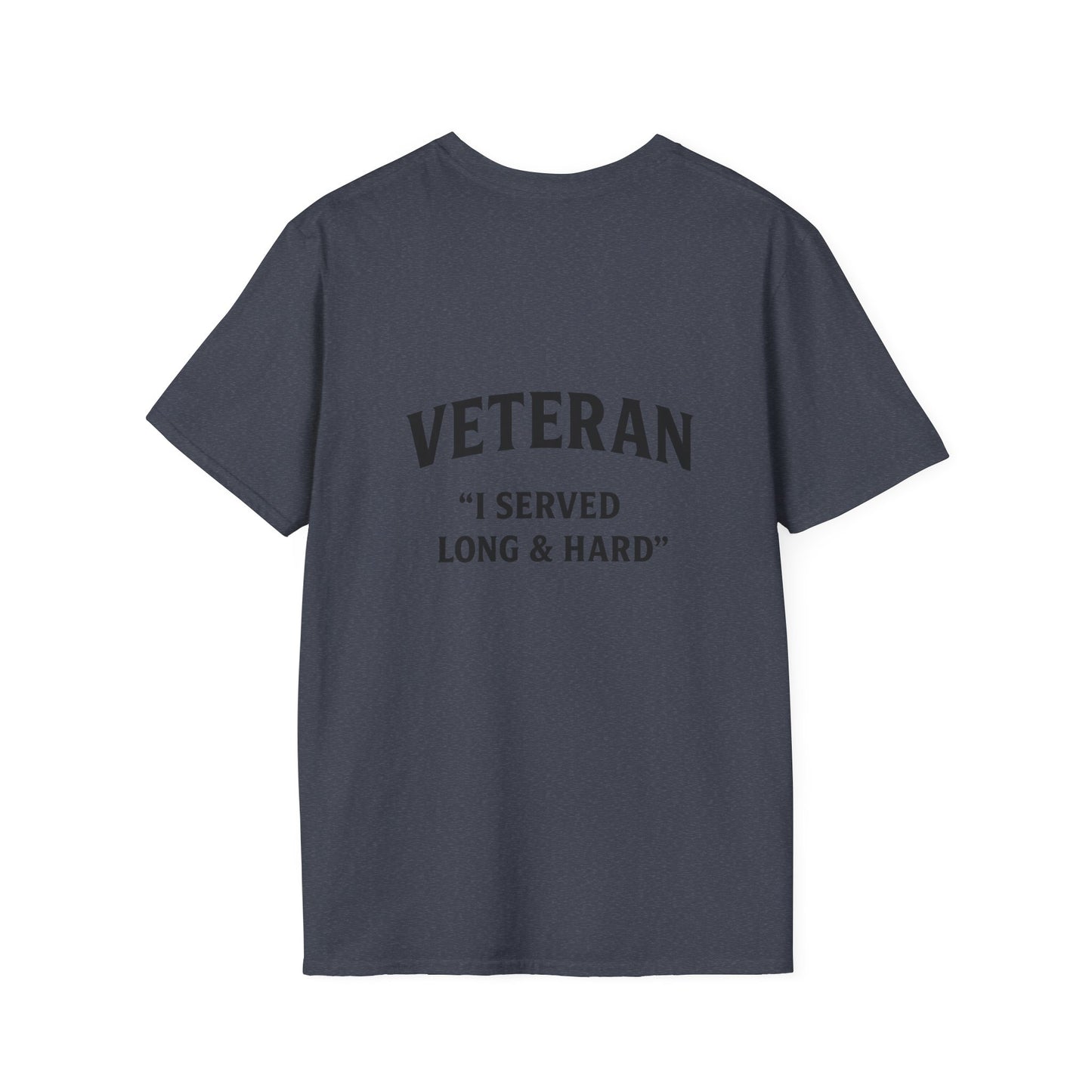 Veteran Pride Unisex Softstyle T-Shirt - Perfect for Heroes, Military Appreciation, Casual Wear, Gifts for Veterans, Independence Day