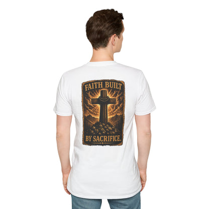 Faith Cross T-Shirt — Minimal Christian Tee