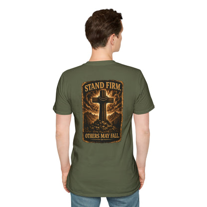 Cross Faith T‑Shirt — Small Chest Cross Graphic, 'Faith of the Cross' Christian Tee
