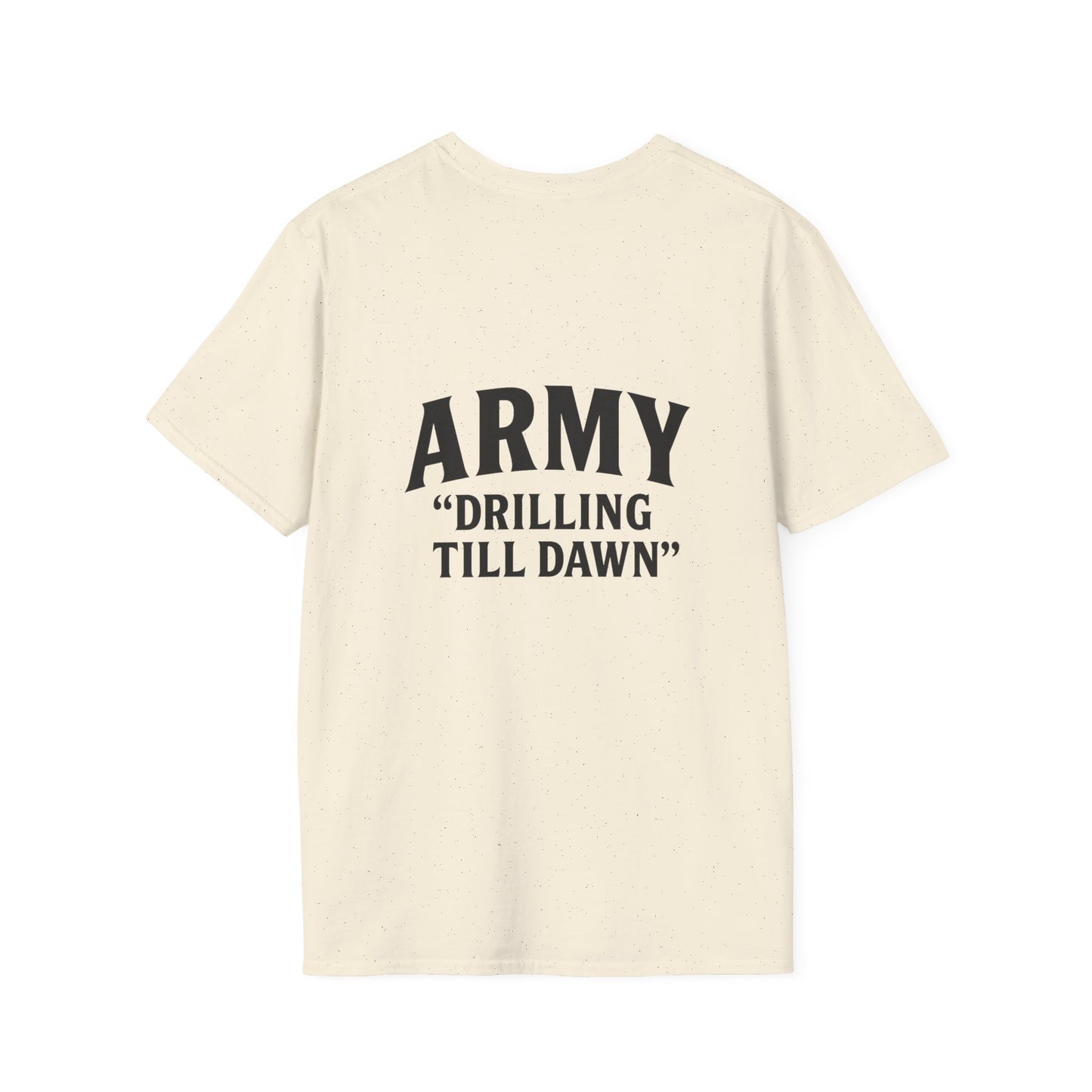 Stylish Army Drilling T-Shirt, Military Apparel, Casual Wear, Gift for Him, Everyday Fashion, Veterans Day Shirt