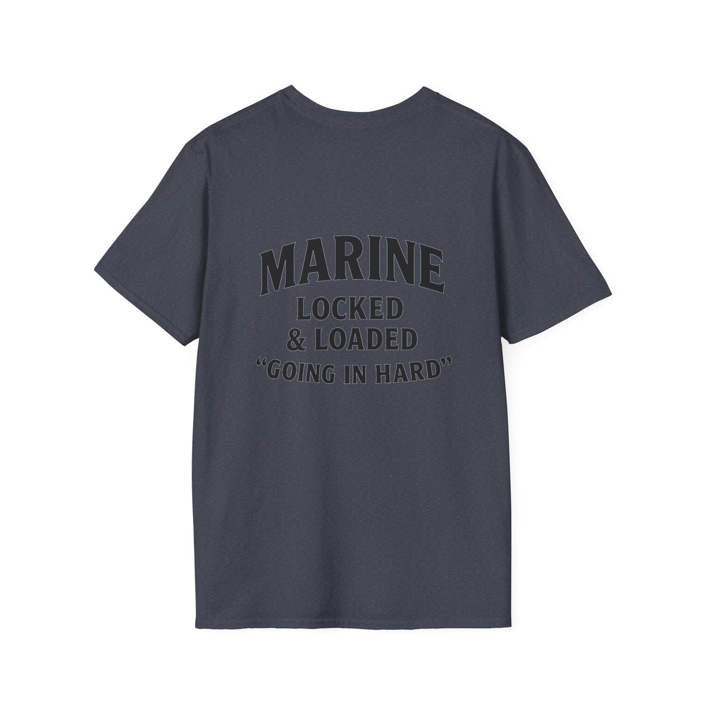 Unisex Softstyle T-Shirt: Marine Locked & Loaded, Comfortable Casual Wear, Perfect Gift for Veterans, Military Theme T-Shirt, Everyday [...]
