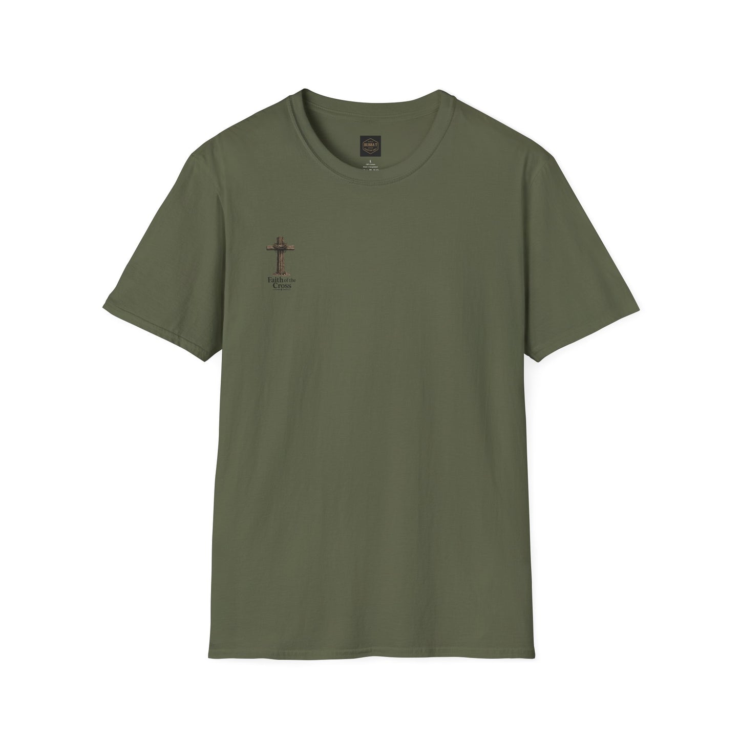 Christian Cross Minimalist T-Shirt — Hope on the Cross Faith Tee