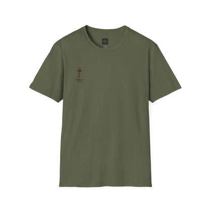 Christian Cross Minimalist T-Shirt — Hope on the Cross Faith Tee