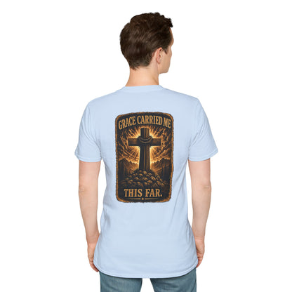 Faith Cross T-Shirt — Minimal Christian Prayer Tee