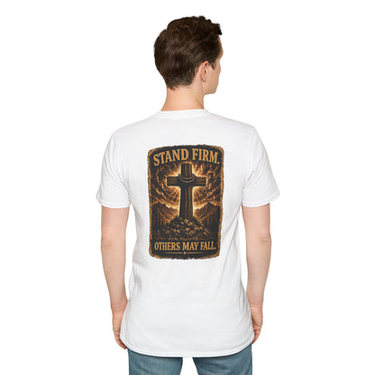 Cross Faith T‑Shirt — Small Chest Cross Graphic, 'Faith of the Cross' Christian Tee