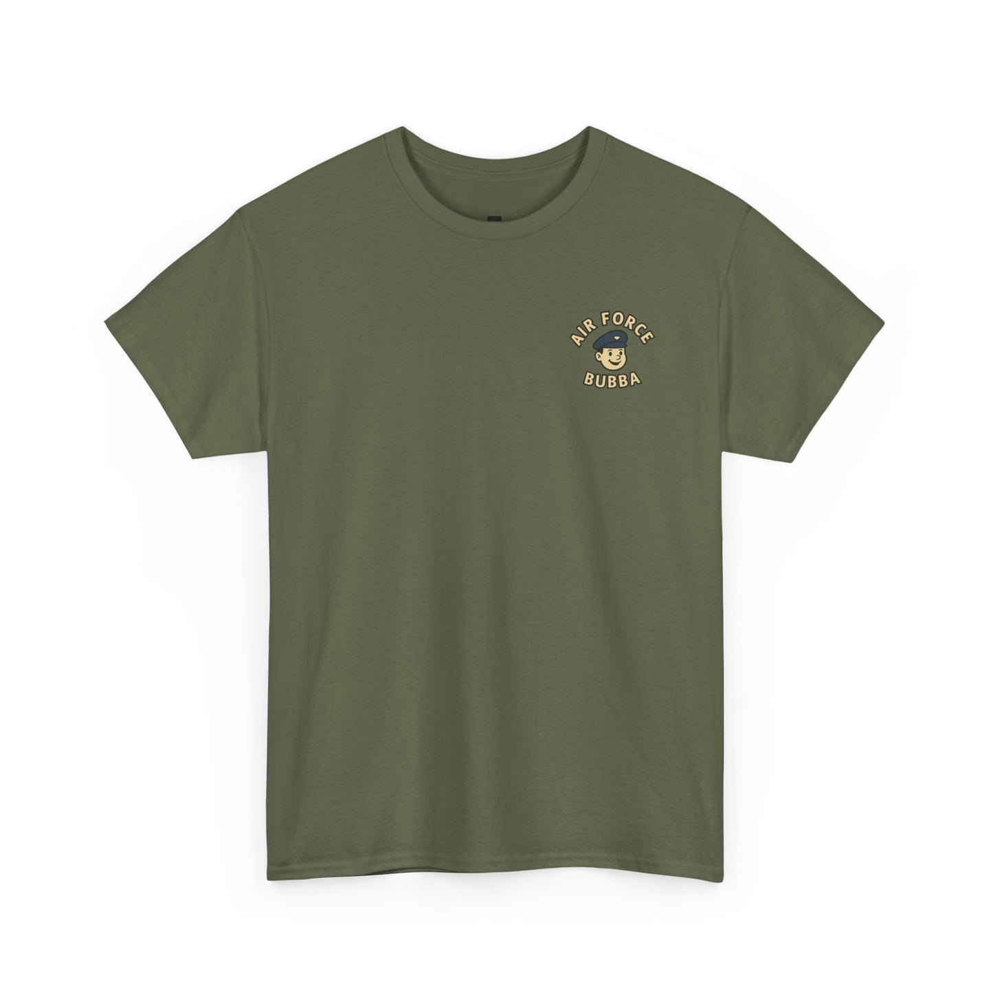 Air Force Bubba Graphic Tee – “I’ll Take You to New Heights” Funny Military Shirt