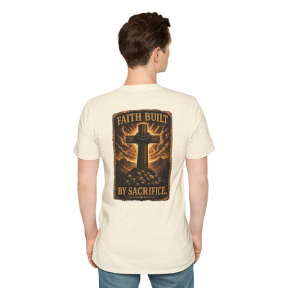 Faith Cross T-Shirt — Minimal Christian Tee
