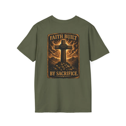 Faith Cross T-Shirt — Minimal Christian Tee