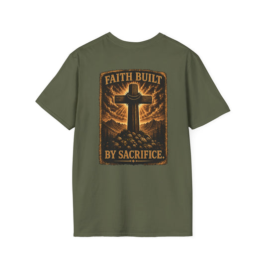 Faith Cross T-Shirt — Minimal Christian Tee