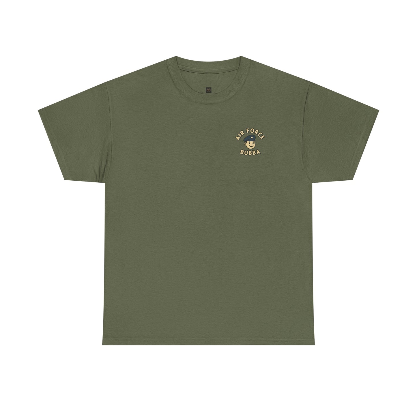 Air Force Bubba Graphic Tee – “I’ll Take You to New Heights” Funny Military Shirt