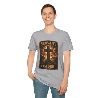 Servant Leader T-Shirt — Christian Cross Inspirational Tee