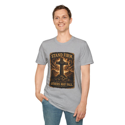 Stand Firm Cross T-Shirt — Christian Faith Graphic Tee